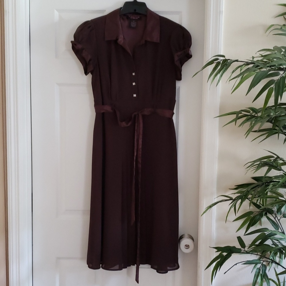 Brown dress
